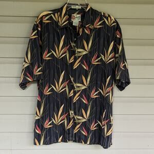 Men's Hilo Hattie Shirt Size Large Hawaiian Original